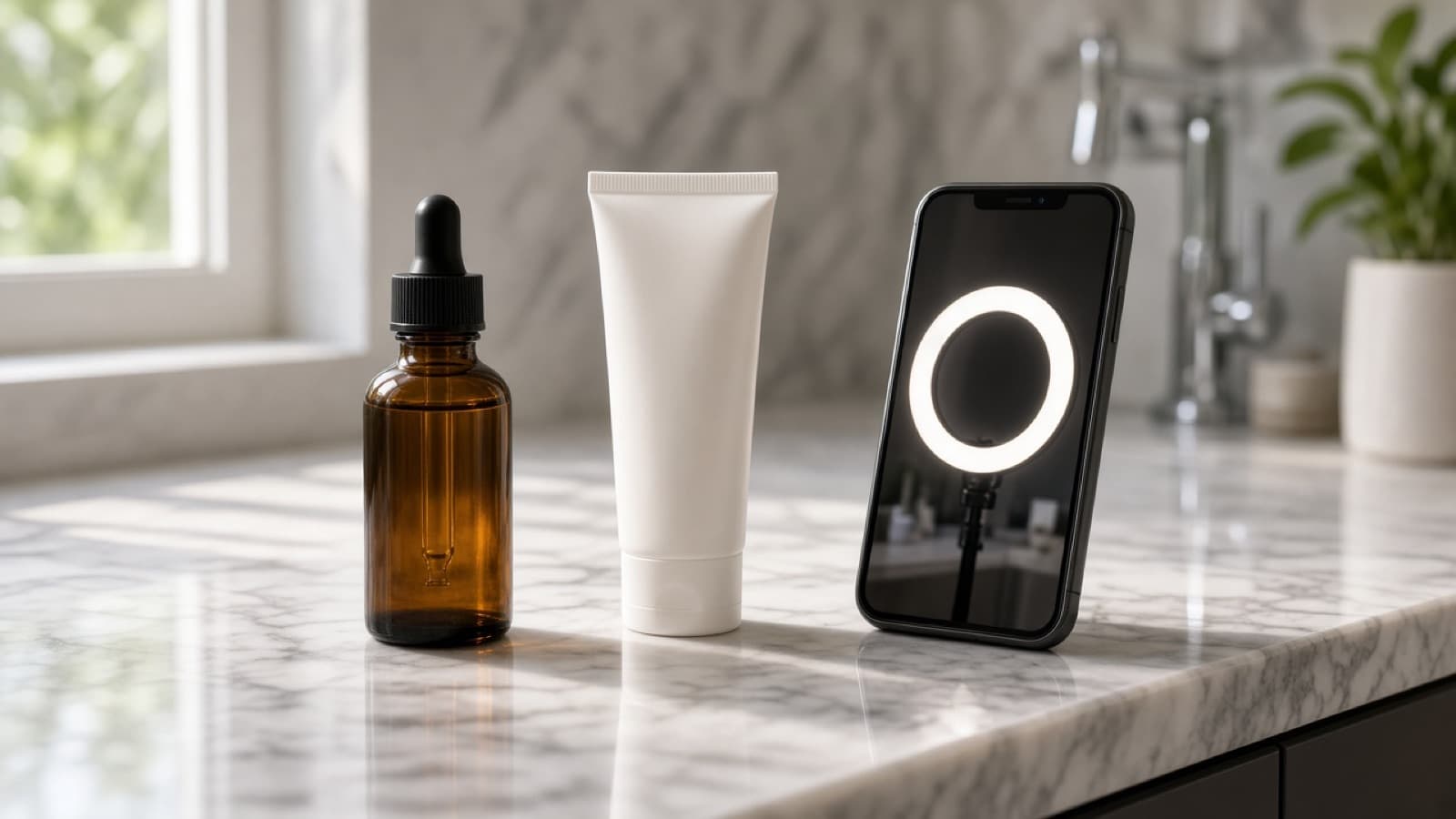 Product photo placed in the same UGC frame
